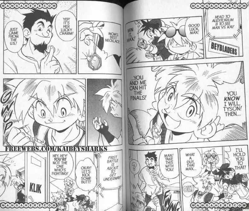 Bakuden Shoot Beyblade Chapter 2.3 4